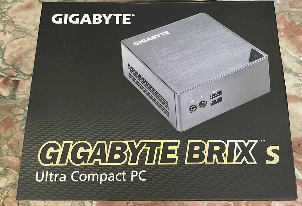 GIGABYTE BRIX 120GB GB-BSi3H-6100-ZA Ultra Compact PC - Image 1 of 4