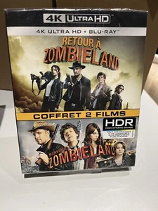 Zombieland / Double Tap 1+2 4K Ultra HD Blu-ray Box Neu & Ovp Teil 1+2 - Picture 1 of 2