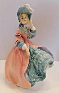 ROYAL DOULTON SPRING MORNING LADY FIGURINE HN1922 7 1/4 "HIGH NICE GENTLY USED - Picture 1 of 7