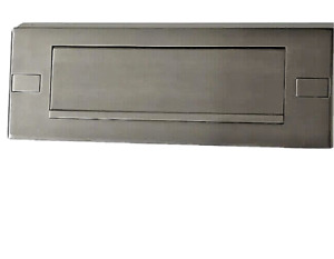 FRONT ENTRANCE DOOR LETTERBOX/ LETTER PLATE STAINLESS STEEL STRONG SOLID DESIGN