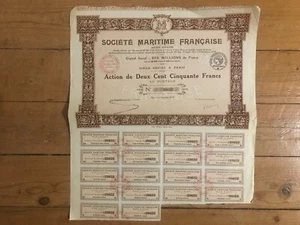 SOCIETE MARITIME FRANCAISE 1919 (B5) - Picture 1 of 1