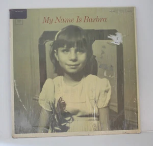 BARBRA STREISAND Vinyl LP Record "My Name Is Barbra" Columbia Records 1965 - Imagen 1 de 2
