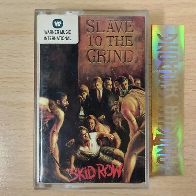 Skid Row - Slave to the Grind (1991) The second studio album / Cassette / 1409 - Image 1 of 4