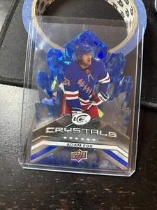 2021-22 Upper Deck Adam Fox #IC-21 Ice Crystals New York Rangers E2 - Picture 1 of 1