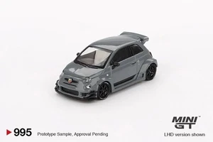Mini GT 1/64 - Abarth 595 LB-WORKS x Abas Works Grey - MGT00995-R - Picture 1 of 3