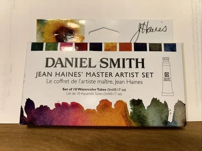 Daniel Smith Jean Haines Master Artist Set of 10 Watercolors 5ml Tubes - Image 1 of 2