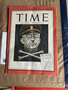 MAGAZINE, Time. FEBRUARY NAZI HIMMLER, Pony. Edition. February 12 1945 - Imagen 1 de 1