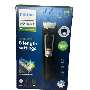 Philips Norelco MultiGroomer Series 3000 All-in-One Trimmer MG3740/40 - Picture 1 of 4