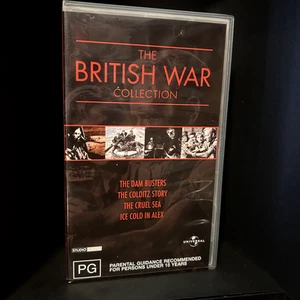 The British War Collection VHS Video Small Boxset Tested VGC No SSS - Picture 1 of 10