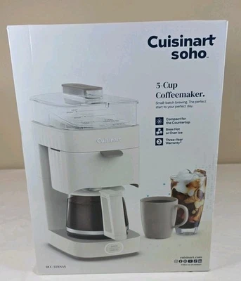 Cuisinart Soho 5 Cup Hot or Over Ice Brewing Coffeemaker, Truffle - Image 1 of 3