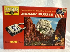 400 plus Jaymar Jigsaw Puzzle - The Great White Throne - Complete 1957 - Picture 1 of 9