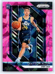 GRAYSON ALLEN #123 RC 2018-19 PANINI PRIZM JAZZ PINK ICE - Picture 1 of 2