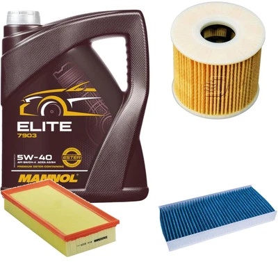 Denckermann Inspección Set mannol Elite 5W-40 5L para Citroën Jumpy Saltador - Imagen 1 de 4