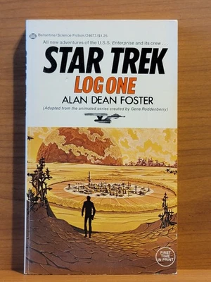 Star Trek Log One by Alan Dean Foster Ballantine 7th print 1975 Very Good - Image 1 of 4