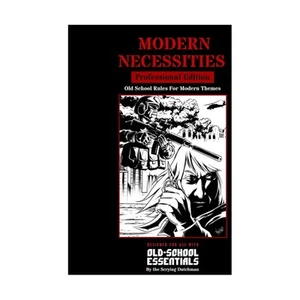 Scrying Dutch RPGs Modern Necessities - Professional Ed (POD, Black & W EX/NM - Picture 1 of 1