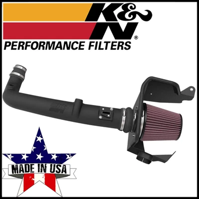 K&N 63-3122 Cold Air intake System fits 2023-2026 Chevy Colorado/GMC Canyon 2.7L - Image 1 of 4
