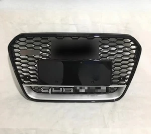 For Audi 2013 - 2015 A6 S6 RS6 C7 style Front bumper mesh Grill Grille - Picture 1 of 3