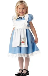 LIL' ALICE IN WONDERLAND TODDLER GIRLS FANCY DRESS BOOK WEEK COSTUME - Picture 1 of 2