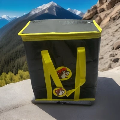 Bolso de Mano Refrigerador Aislado BUC-EE'S Negro Portátil Cremallera con Asa Nuevo Con Etiquetas Foto 1 de 4