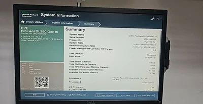 Servidor HP ProLiant Gen 10 DL380 1x Xeon Silver 4208 2x 500W PSU P408I-A 64GB Ram Foto 1 de 4