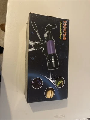 Telescope for Adults & Kids, 70mm Aperture Height Adjustable Tripod - Image 1 of 2