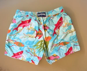 Pantalones Cortos de Natación Vilebrequin Hombre XXL Tiburones en el Agua Forrados Multicolor - Imagen 1 de 9