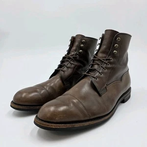 Allen Edmonds Mens Size 13 D Sullivan Street Brown Leather Ankle Dress Boots - Picture 1 of 19