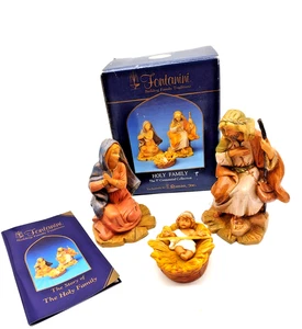 Fontanini Heilige Familie Hundertjährige Krippe Sammlung 5" Maria Josef Jesus #51550 - Bild 1 von 9