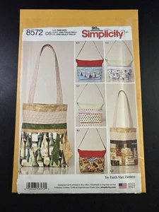 Simplicity Pattern 8572 Sewing Vk04 - Picture 1 of 3