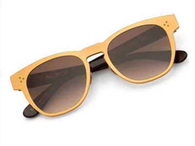 NUEVO CON ETIQUETAS + Caja GAFAS DE SOL WILDFOX Ultra Clásicas Doradas Clásicas 94288 Foto 1 de 4