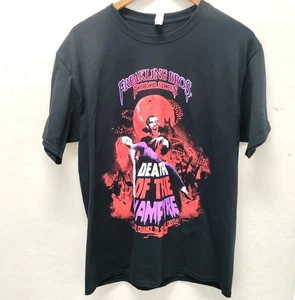 Freakling Bros Horror Show Morte del Vampiro Halloween Maglietta Uomo Large - Foto 1 di 14