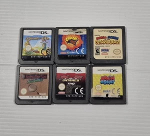 Nintendo Ds Bundle 6 Games Loose Crash Drawn To Life Mario Sonic Olympics B3 - Bild 1 von 5