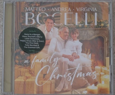 Andrea Bocelli 'A Family Christmas' CD New Sealed - Image 1 of 2