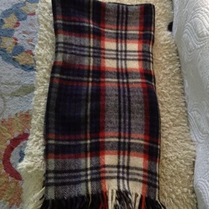 VTG Troy Robe 100% Wool Blanket, Tartan Plaid, 46"x47", Classic, Cabincore Chic - Picture 1 of 2