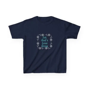 Let God's Love Grow Kids Heavy Cotton™ Tee - Picture 1 of 37