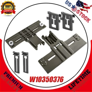 Ajustador de estante superior para lavavajillas W10350376 Whirlpool KitchenAid Kenmore Maytag - Imagen 1 de 12