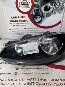 VOLKSWAGEN GOLF LEFT HEADLAMP GEN 6, COMFORTLINE/TRENDLINE/TSi, HALOGEN TYPE, 10 - Picture 1 of 4