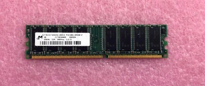 1 X 256MB MICRON PC-2100 DDR-266 NON-ECC MEMORY RAM MT8VDDT3264AG-265C4 - Image 1 of 2