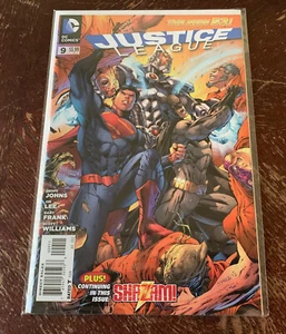 JUSTICE LEAGUE #9 THE NEW 52! JIM LEE COVER & ART - Picture 1 of 5