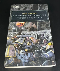 Taschenbuch Aufstieg des Horus Bruderkrieg Warhammer 978-3-453-52535-1 deutsch - Picture 1 of 2