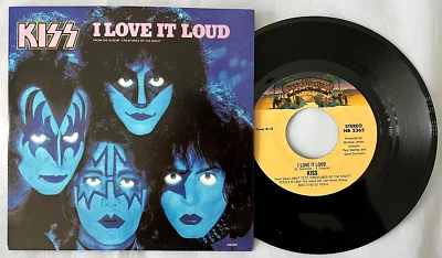 KISS "I Love It Loud" 2012 Singles Box Set picture sleeve Vinyl Carr Ace New - Image 1 of 4