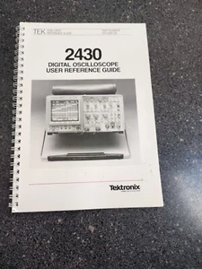TEKTRONIX 2430 Digital Oscilloscope User Reference Guide 070-5497-00 - Picture 1 of 5