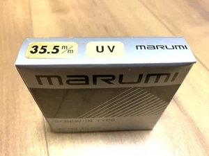 MARUMI UV filter 35.5mm UV 35.5mm for UV absorption Black 103251 Caliber: 35.5mm - Picture 1 of 12