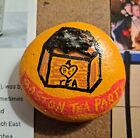 N238R Hand Painted Rock, Boston Tea Party, With Authentic Tea 2