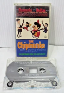 The Chipmunks Sing The Beatles Hits Cassette Tape 1992 w/ Alvin Simon & Theodore - Picture 1 of 5