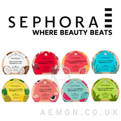 Sephora Collection Fiber face masks, eyes,lip,sleeping,Charcoal nose strip pore  - Image 1 of 2