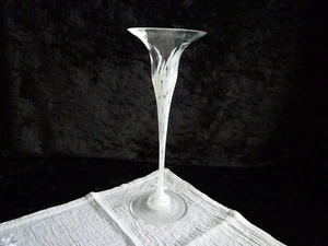 Rosenthal Schneeblume Glas Kerzenständer / Kerzenhalter Design von Michael Böhm - Bild 1 von 6