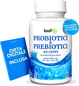 PROBIOTICI E PREBIOTICI 20MLD (DIETA INCLUSA) 210 COMPRESSE - Probiotici per Int - Foto 1 di 12