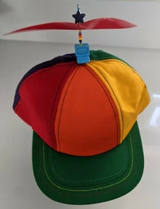 BRAND NEW Interstellar Propeller Hat Beanie • Computer And Purple Star - Picture 1 of 11