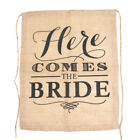 Wedding Direction Signs Burlap for Ceremony and Reception Bride The Banner